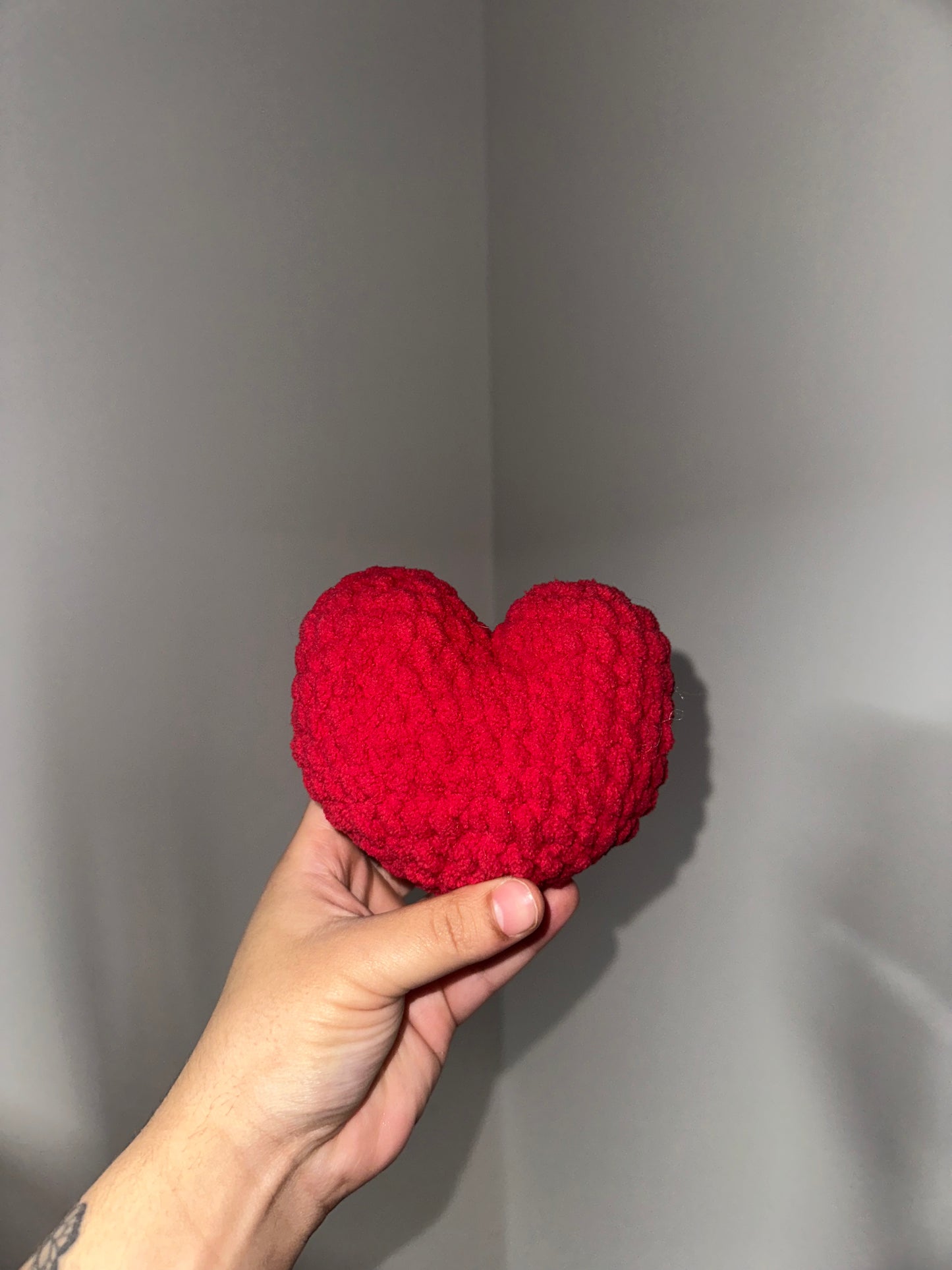 Happy Crocheted Heart (small)
