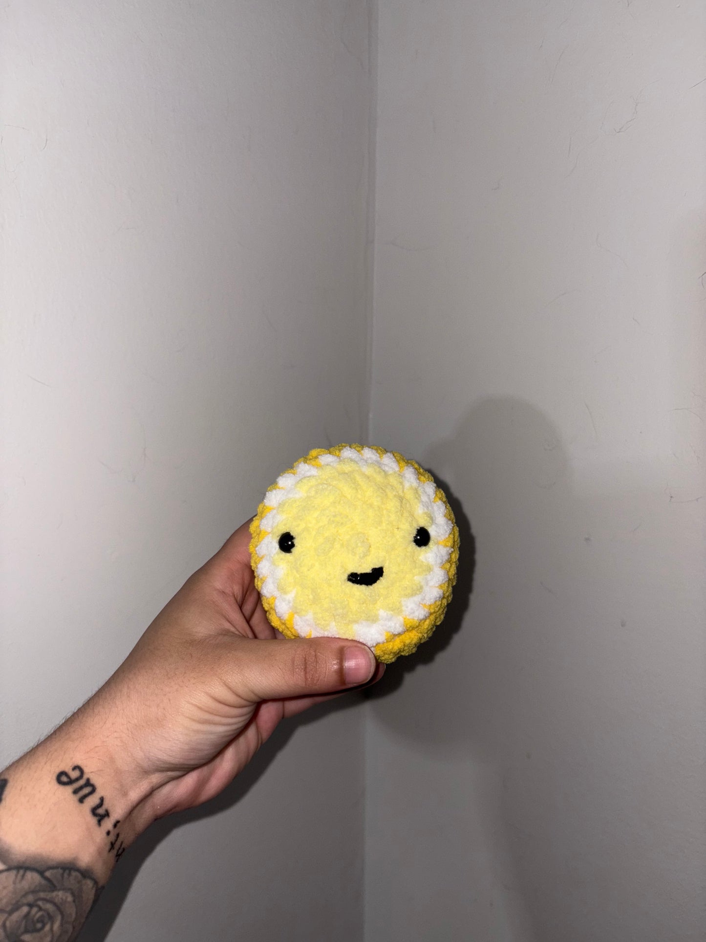 Happy Crocheted Lemon
