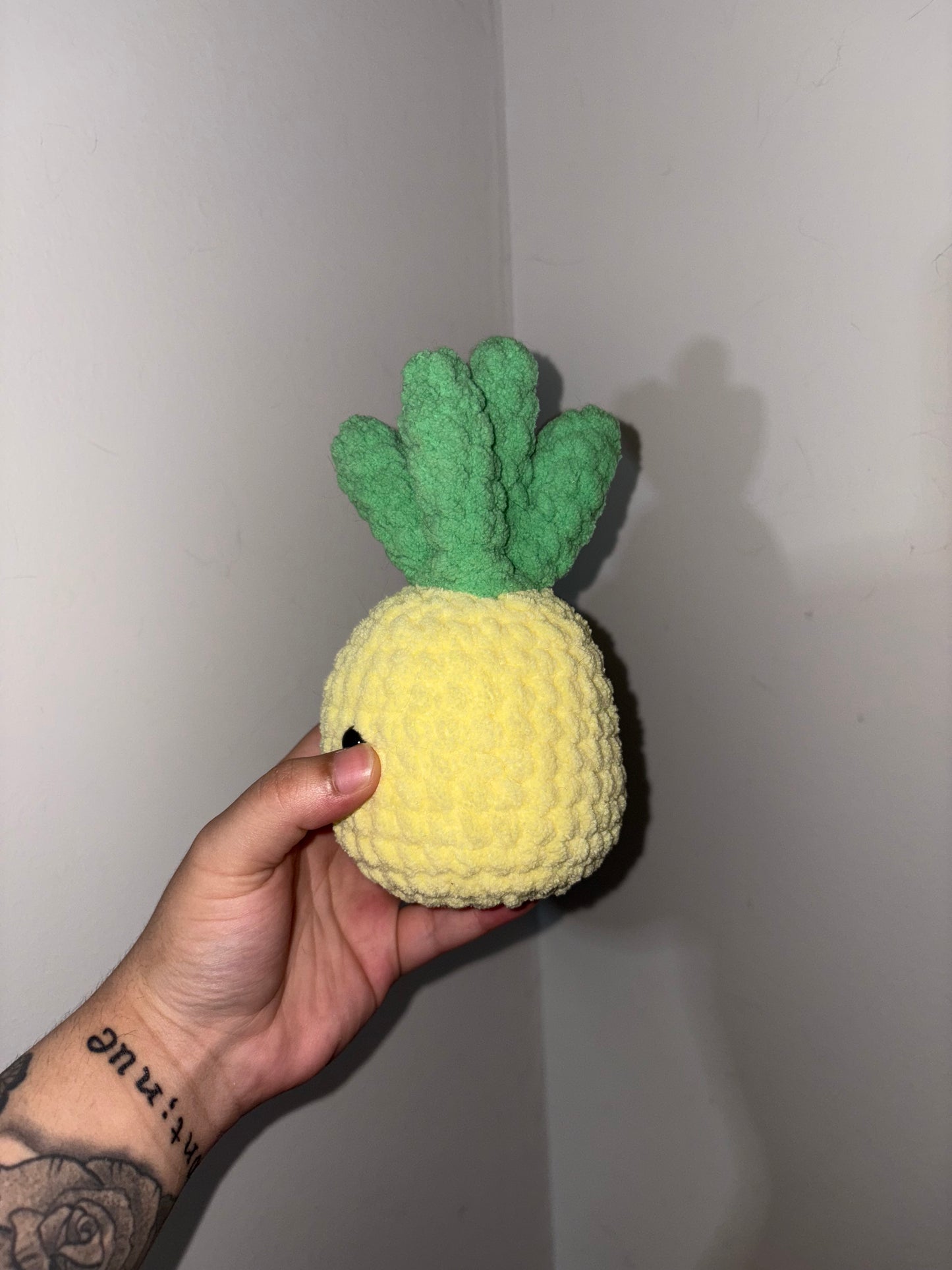 Happy Crocheted Pineapple