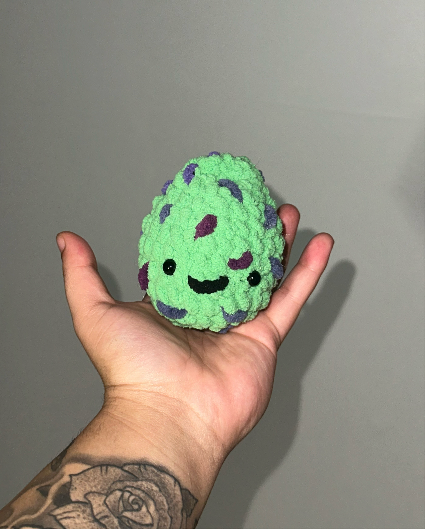 Crocheted Happy Nug