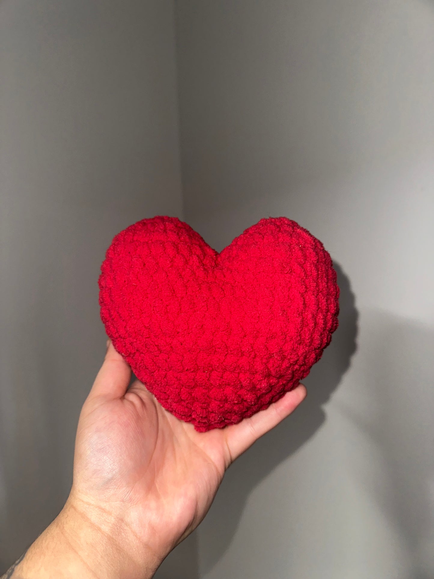 Happy Crocheted Heart (BIG)