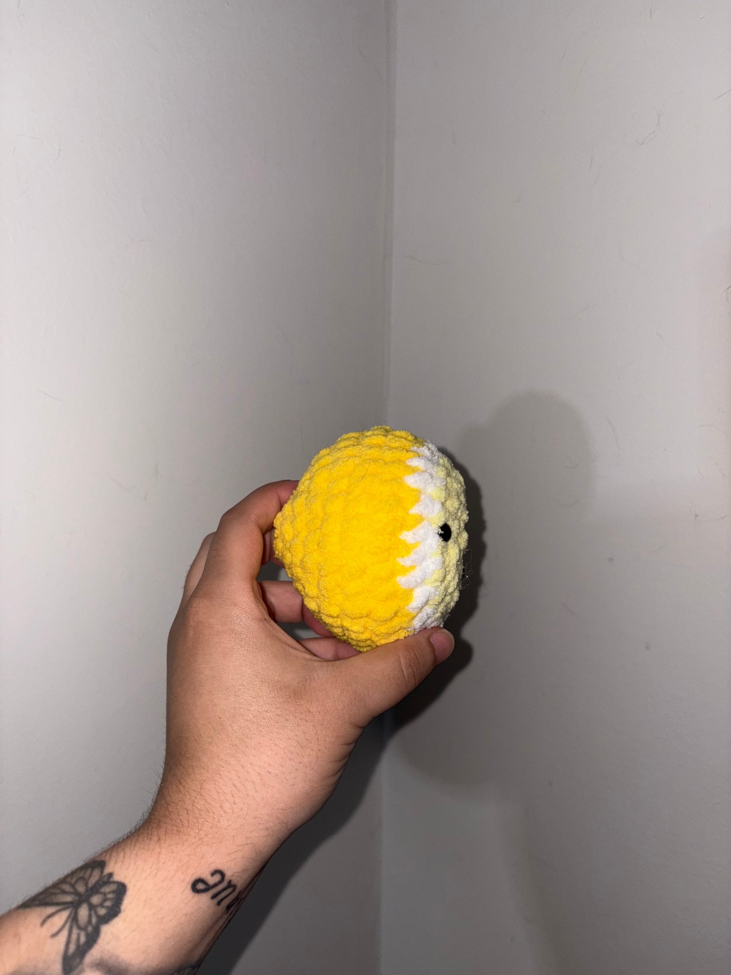 Happy Crocheted Lemon