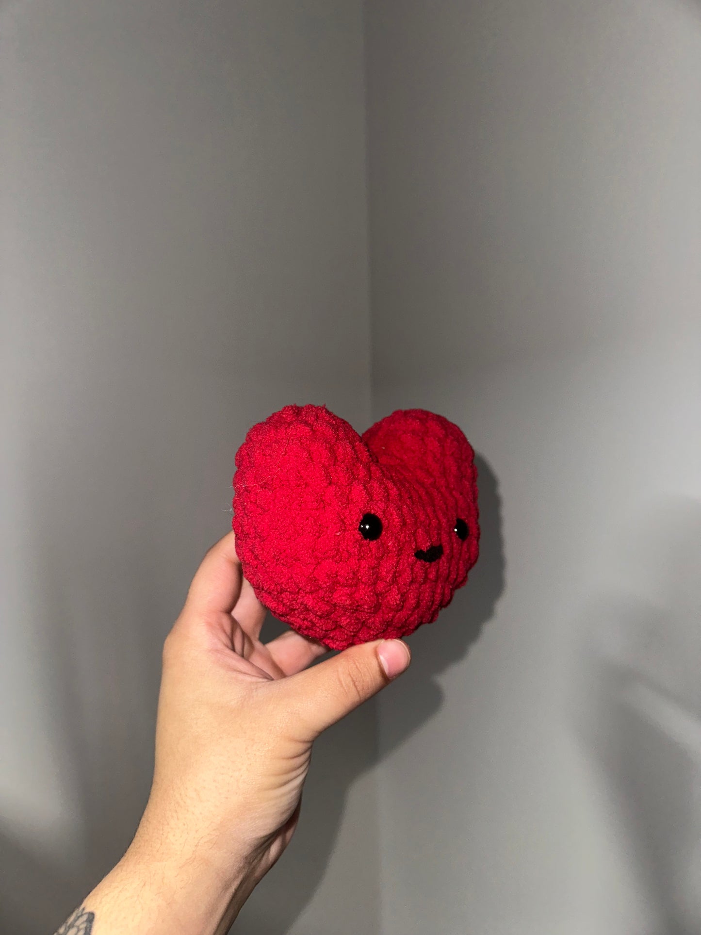 Happy Crocheted Heart (small)