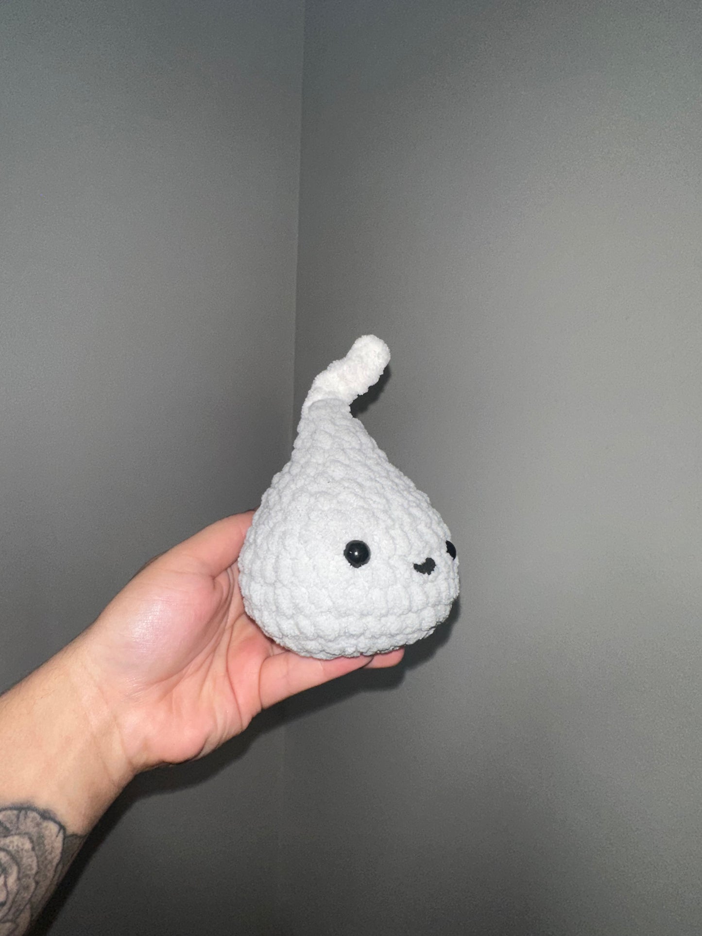 Happy Crocheted Chocolate Kiss