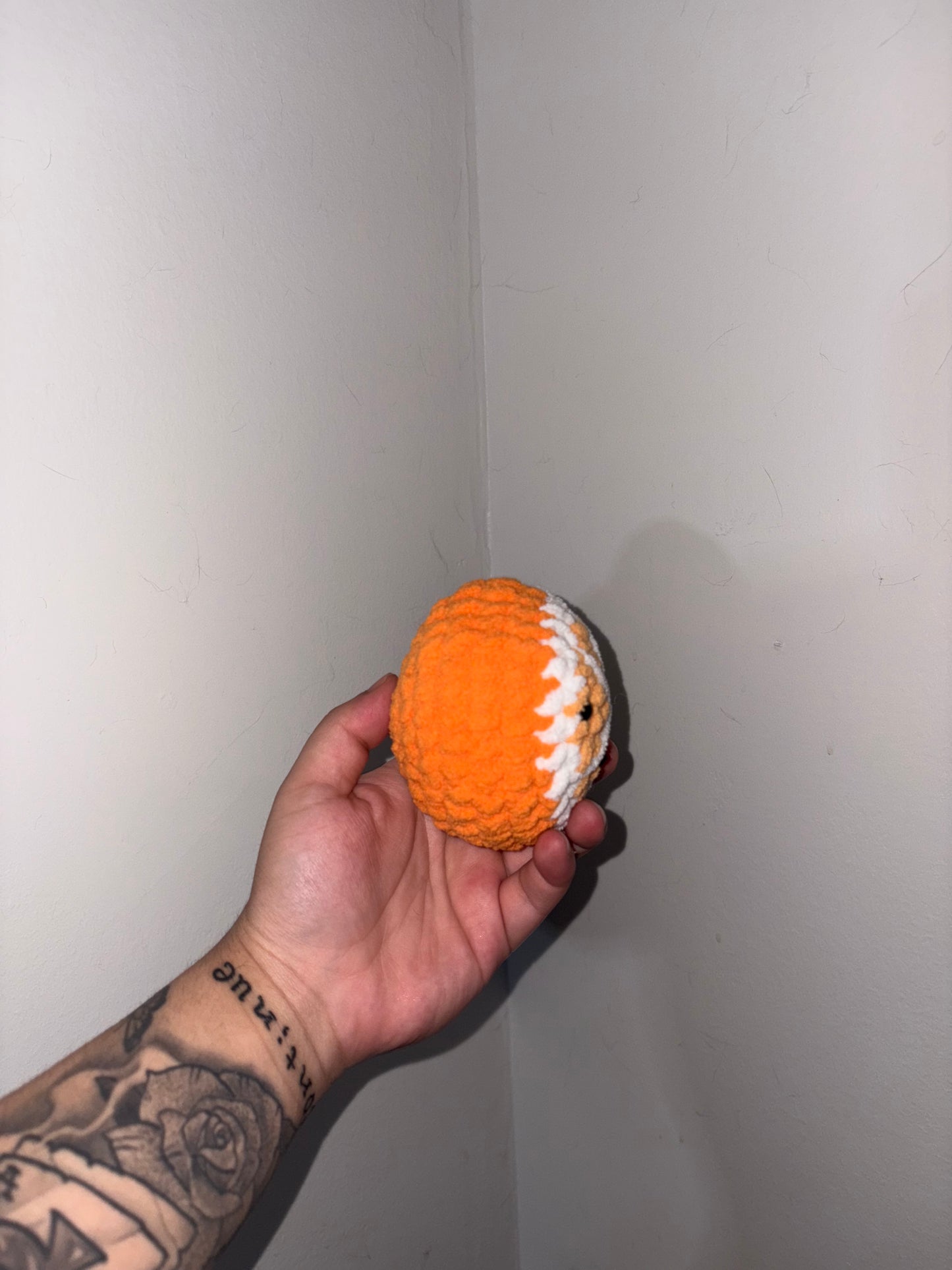 Happy Crocheted Orange