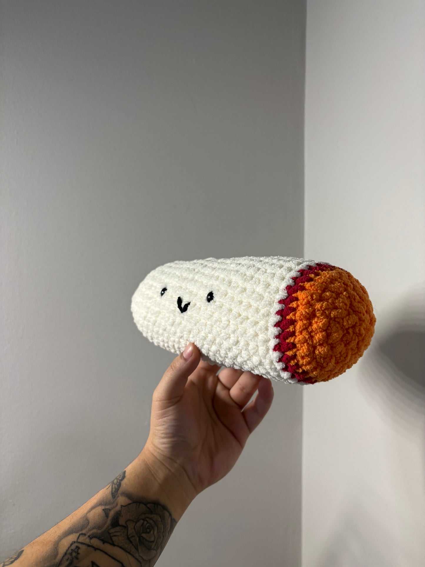 JUMBO Happy Crocheted Jay