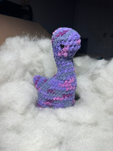 7 " Crocheted Dinosaur