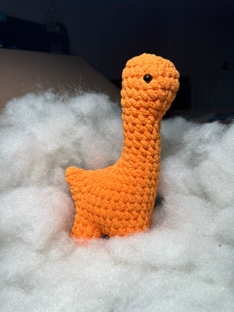 7 " Crocheted Dinosaur
