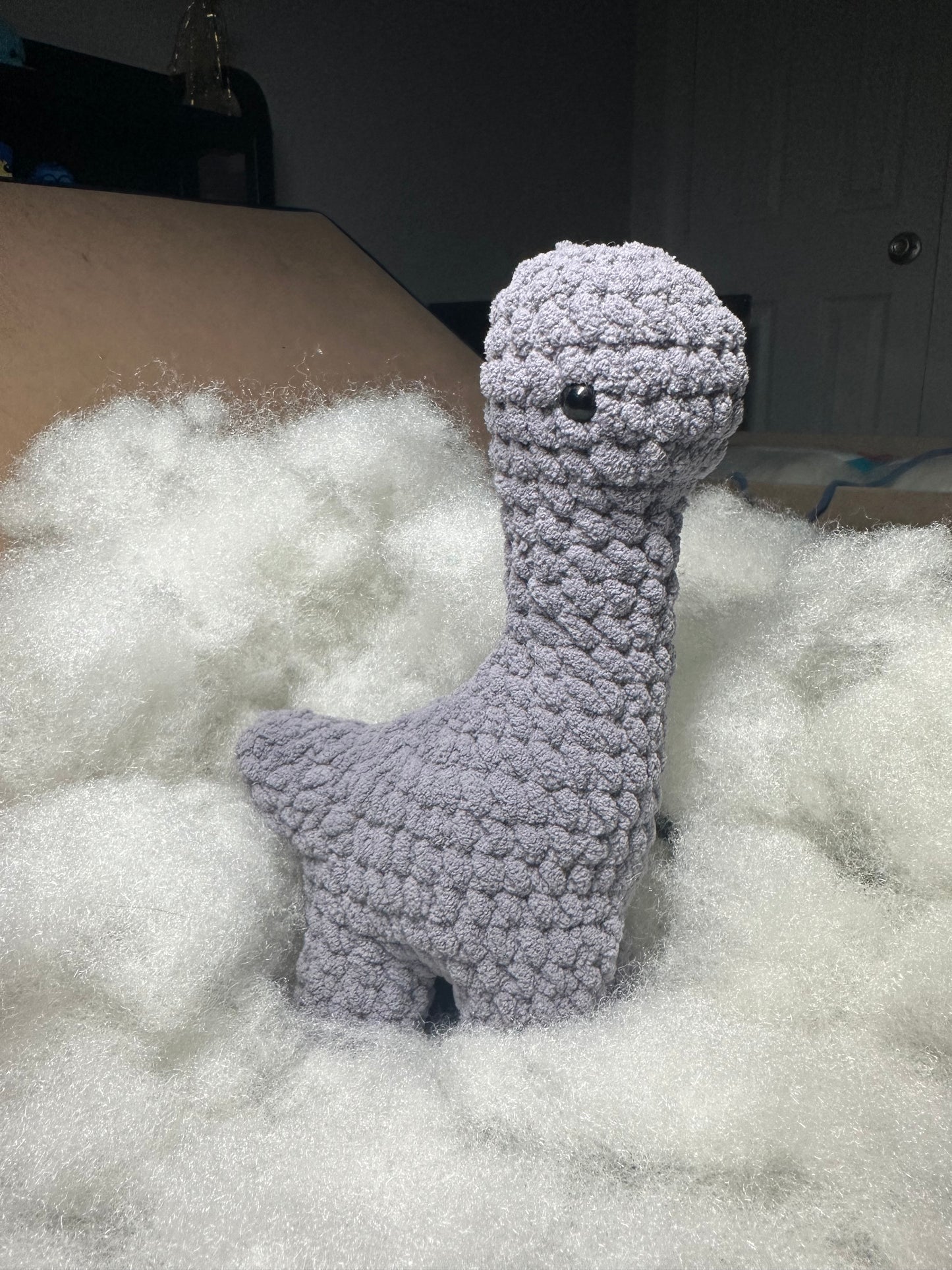 7 " Crocheted Dinosaur