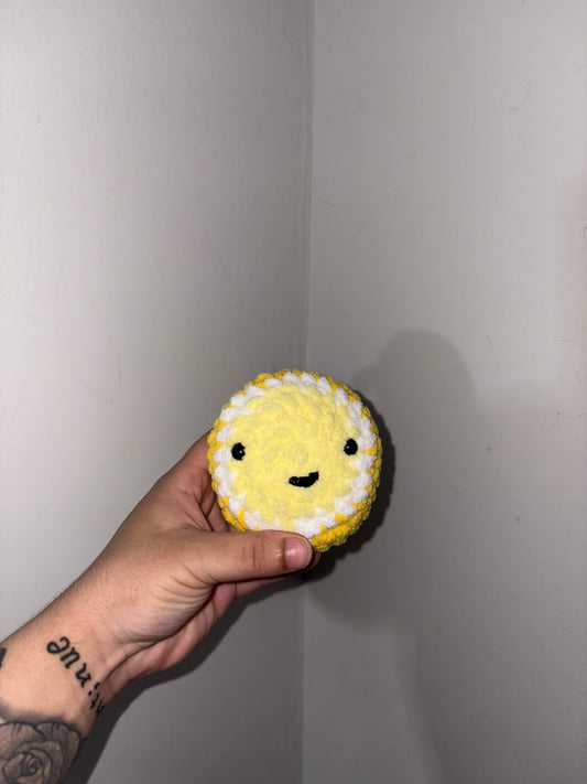 Happy Crocheted Lemon