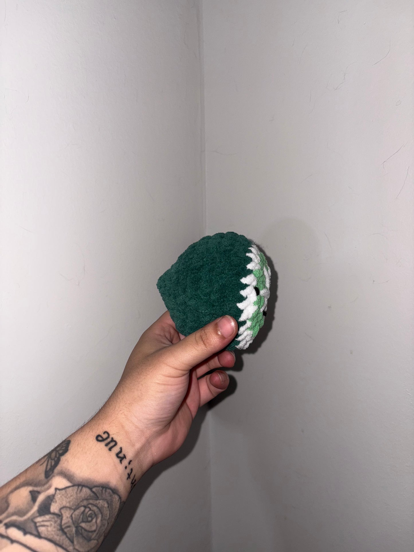 Happy Crocheted Lime