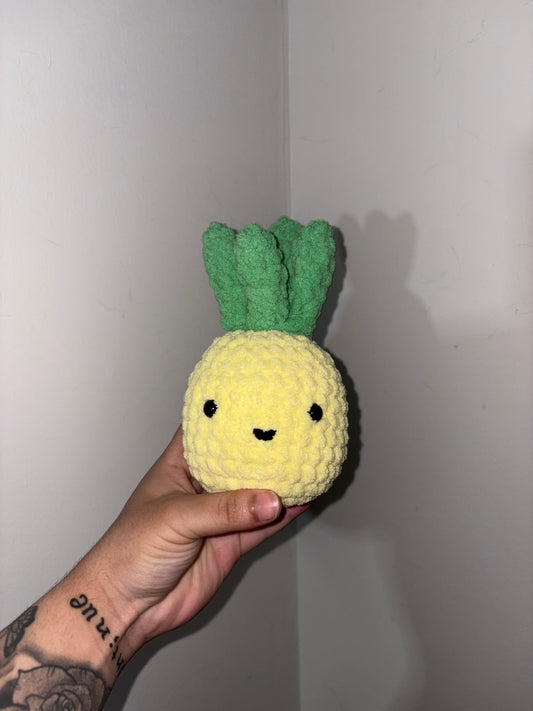 Happy Crocheted Pineapple