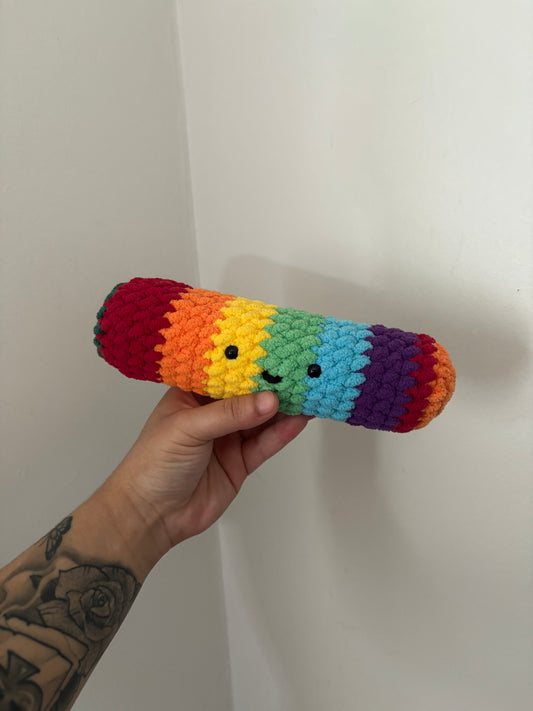 Happy Crocheted Pride Blunt