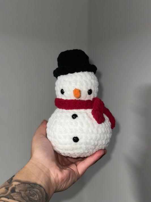 Crocheted Snowman