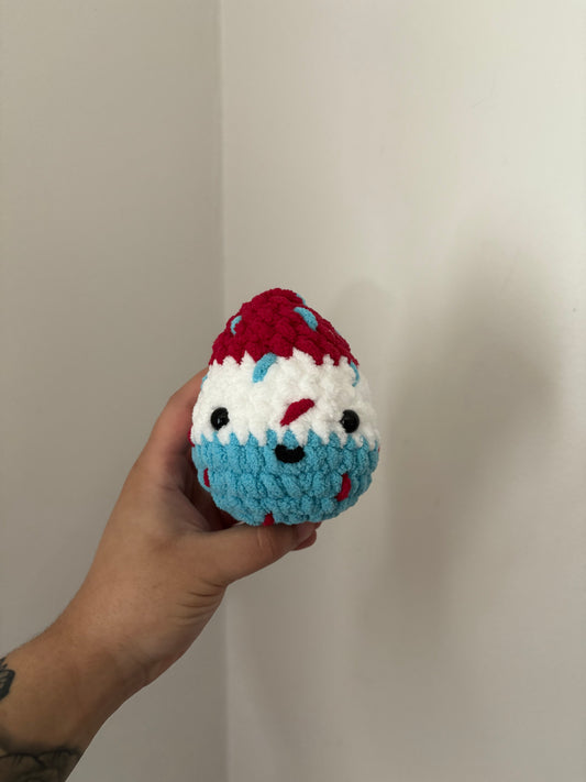 Happy Crocheted Bomb Pop Nug