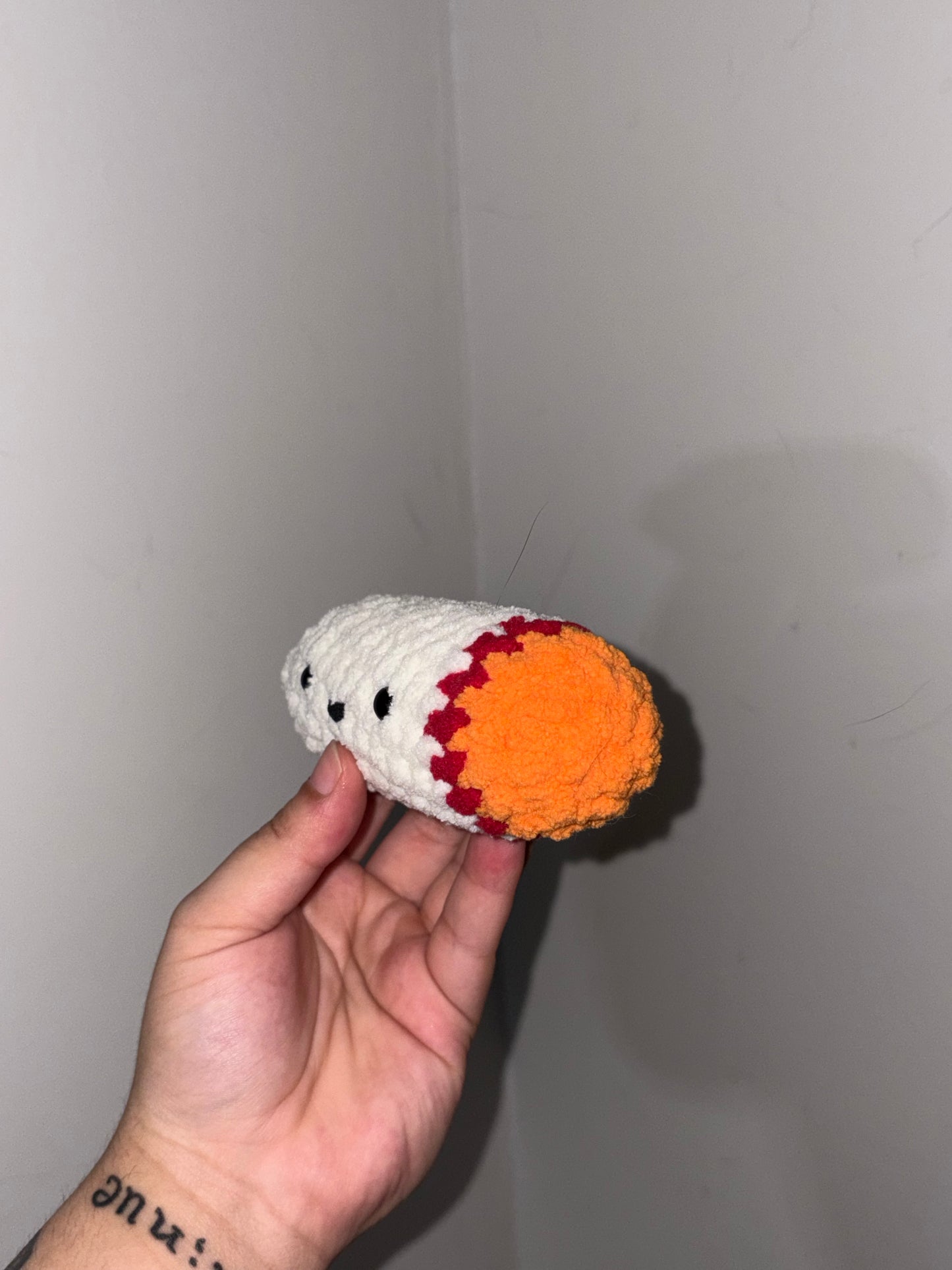 Happy Crocheted Mini Jay