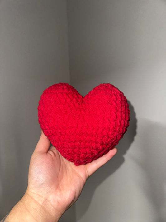 Happy Crocheted Heart (BIG)