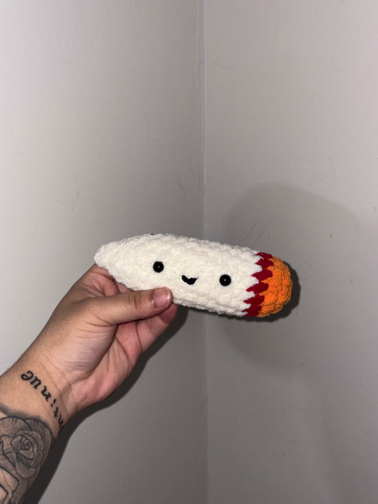 Happy Crocheted Mini Jay