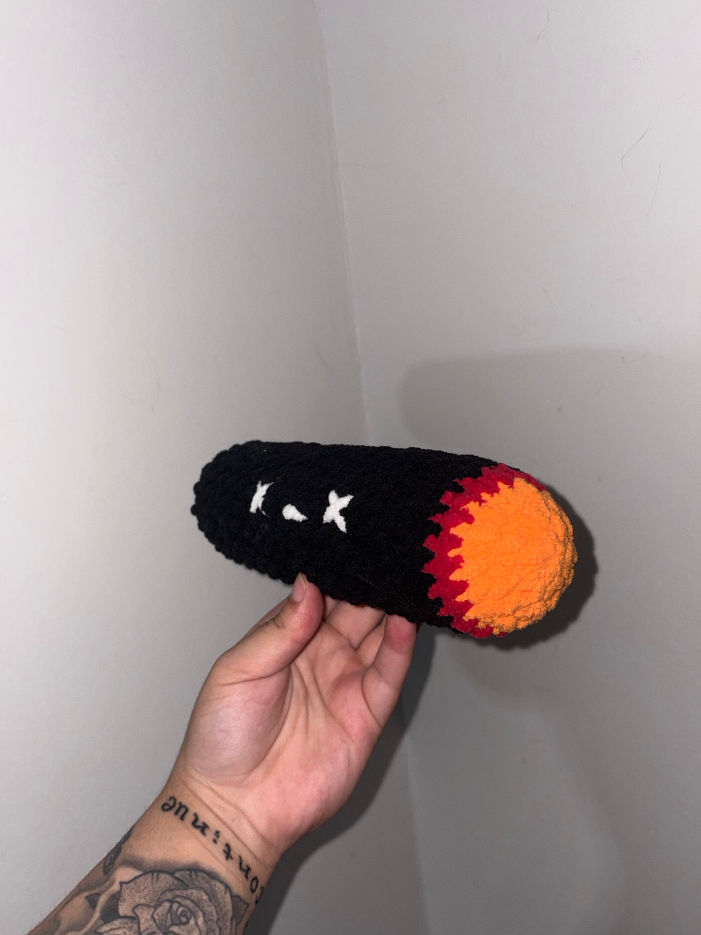 Crocheted Glitch Blizzy