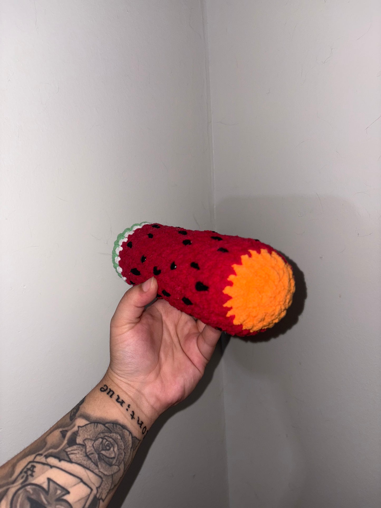Happy Crocheted Watermelon Blunt