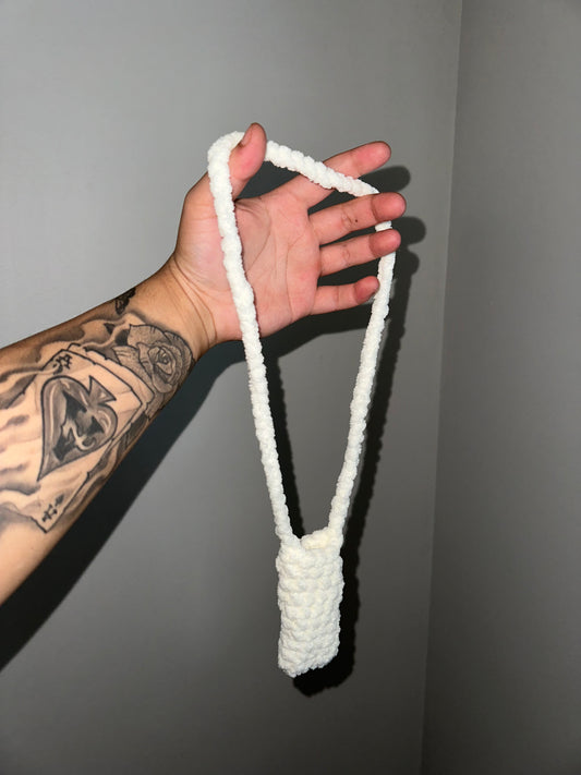 Crocheted Lighter Holder Necklace