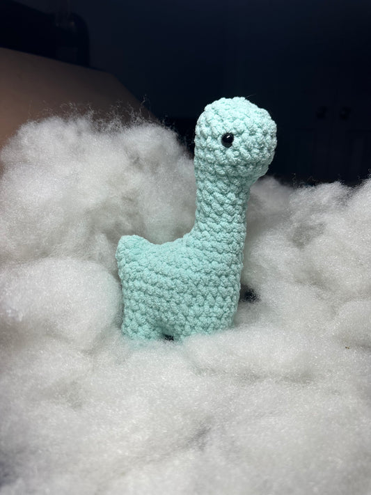 7 " Crocheted Dinosaur